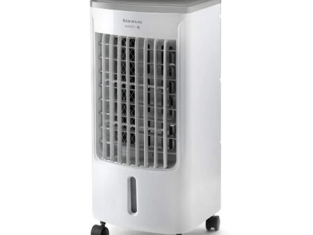 Portable Air Cooler Taurus R501 5 L 360 m³ h 80W White Hot on Sale