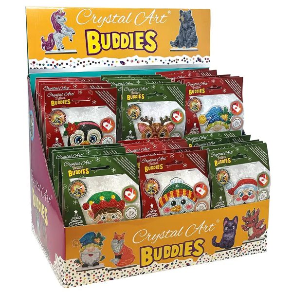 Chrystal Art Craft Kit – Festive Buddies – Knome Discount