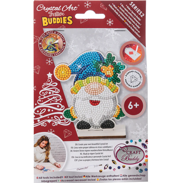 Chrystal Art Craft Kit – Festive Buddies – Knome Discount