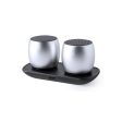 Wireless Bluetooth Speakers USB 6W Silver 146054 Sale