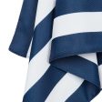 Dock & Bay - Cooling Gym Towel - Whitsunday Blue Striped For Cheap