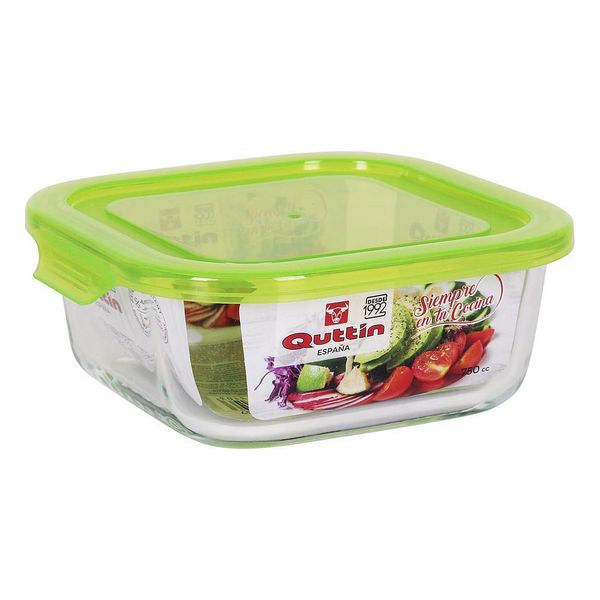 Square Lunch Box with Lid Quttin For Discount