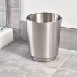 iDesign Austin Small Waste Can – Brushed Stainless Online now