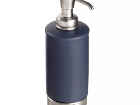 iDesign York Soap Dispenser – Navy Online now