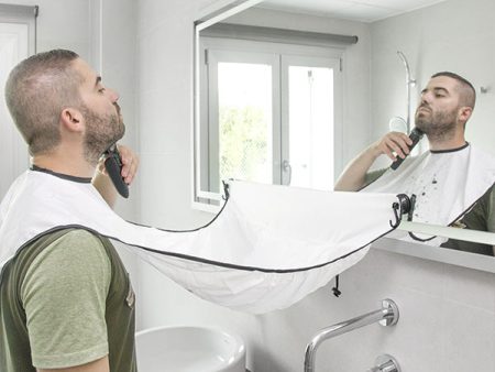 InnovaGoods Beard-Trimming Bib Online now