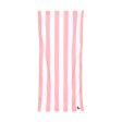 Dock & Bay - Cooling Gym Towel - Malibu Pink Striped Online Hot Sale