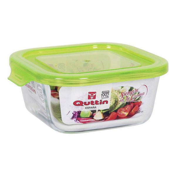 Square Lunch Box with Lid Quttin For Discount