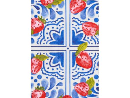 Sophistiplate Paper Guest Towels – Pack of 20 – Bleu Strawberries Cheap