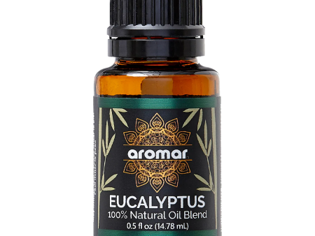 Aromar Pure Essential Oil – Eucalyptus – 0.5oz. Sale