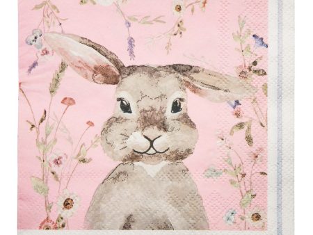 Sophistiplate Paper Beverage Napkins – Pack of 20 – Charming Easter Sale