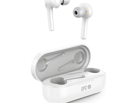 Wireless Headphones with Microphone SPC ZION PRO TRUE 4613B White Sale