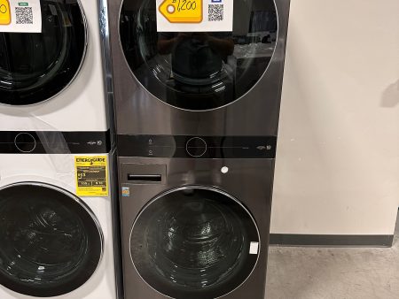 NEW LG SMART FRONT LOAD WASHER ELECTRIC DRYER SET Model:WKEX200HBA  WAS13044 Online