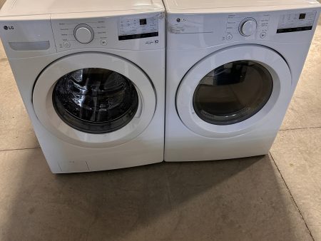 STACKABLE LAUNDRY SET with ELECTRIC DRYER - WAS13057 DRY12354 Hot on Sale