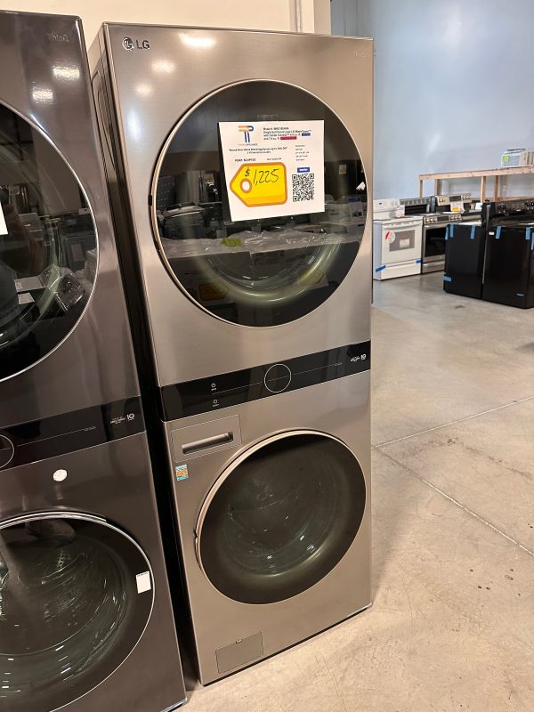 GREAT NEW LG SMART WASHTOWER Model:WKE100HVA  WAS13049 Fashion