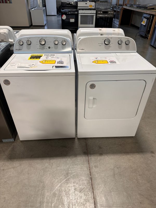 BEAUTIFUL NEW WHIRLPOOL LAUNDRY SET WAS13037 DRY11726S Fashion