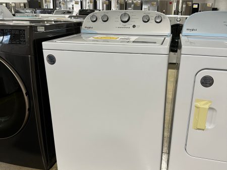 Whirlpool - 3.5 Cu. Ft. 12-Cycle Top-Loading Washer - White  Model:WTW4816FW  WAS11903S For Discount