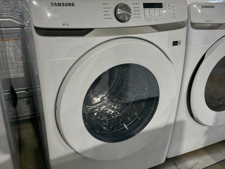 NEW SAMSUNG STACKABLE FRONT LOAD WASHER Model:WF45T6000AW  WAS11898S on Sale